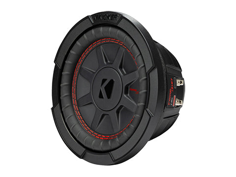 Kicker CWRT67, CompRT Series 6.75" 2-Ohm Dual Voice Coil Shallow Subwoofer (48CWRT672)