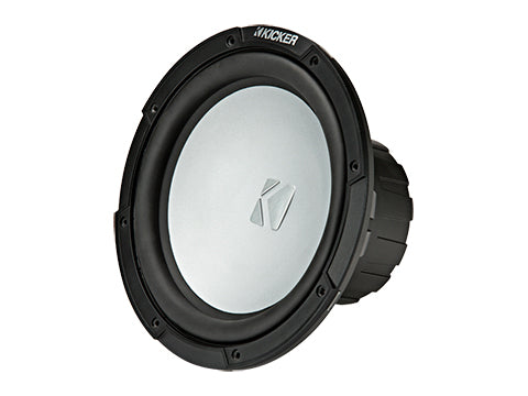 Kicker KMF102, KM Series 10" Weather-Proof Subwoofer for Freeair Applications, 2-Ohm, 250W (45KMF102)