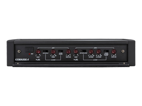 Kicker KXMA5004, KXM Series 4 Channel Class D Full Range Marine Amplifier - 500 Watts (48KXMA5004)