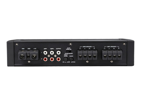 Kicker KXMA5004, KXM Series 4 Channel Class D Full Range Marine Amplifier - 500 Watts (48KXMA5004)