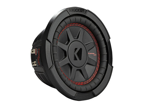 Kicker CWRT67, CompRT Series 6.75" 2-Ohm Dual Voice Coil Shallow Subwoofer (48CWRT672)