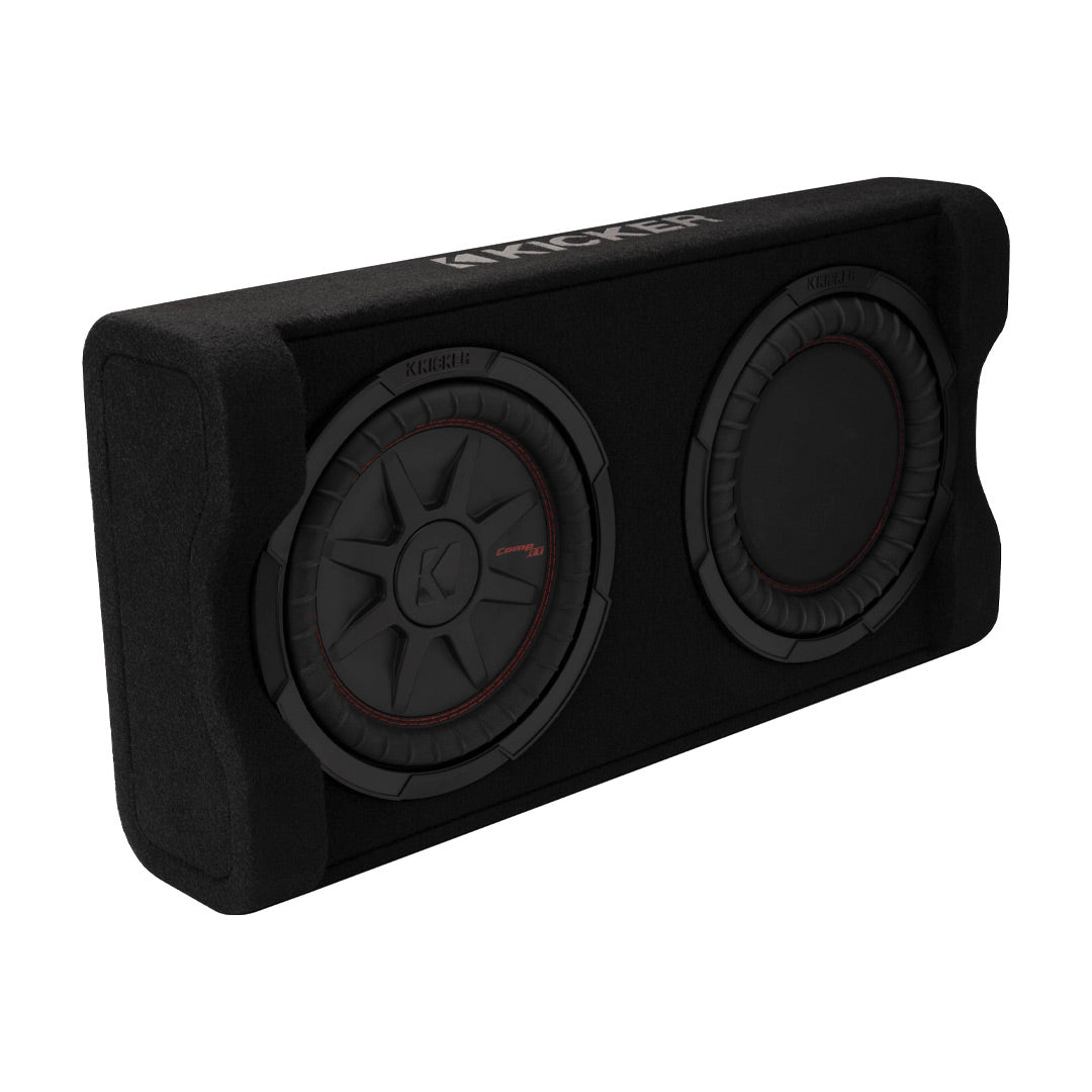 Kicker PTRTP12, 12" 2-Ohm Powered Subwoofer w/ Passive Radiator (49PTRTP12)