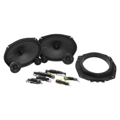 Kicker KSS369, KS Series 6x9" 3-Way 4 Ohm Component Speakers (51KSS369)