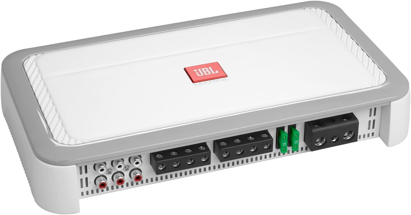 JBL MA754, 4 Channel Marine Fullrange Amplifier - 300 Watts RMS