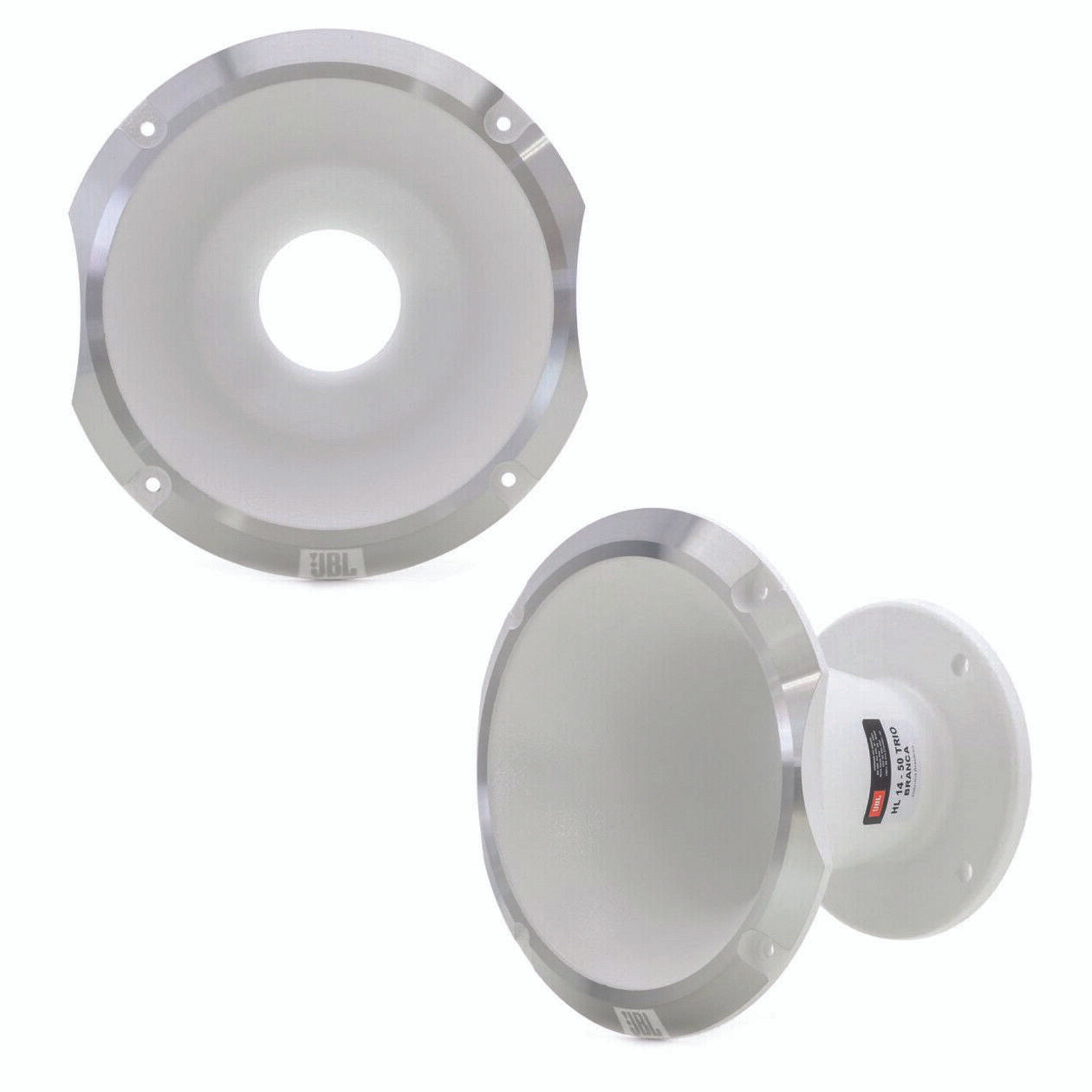 JBL HL14-50TRIOWhite, 2" Throat Aluminum Exponential Horn, 45x45 Dispersion - White