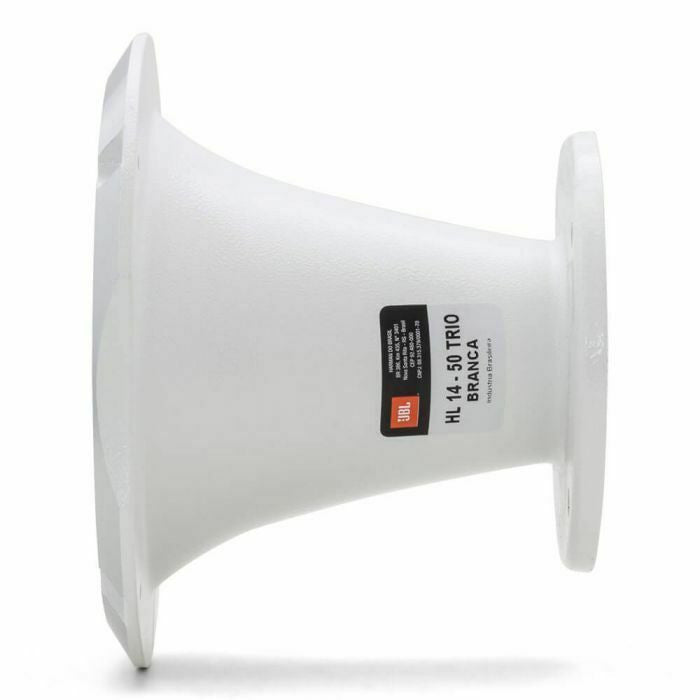 JBL HL14-50TRIOWhite, 2" Throat Aluminum Exponential Horn, 45x45 Dispersion - White