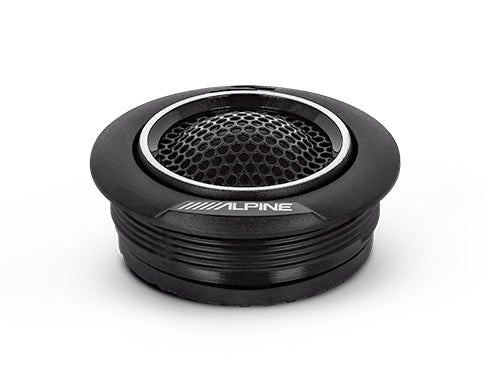 Alpine S2-S10TW, S2 Series 1" Cloth Dome Tweeters (Open Box)