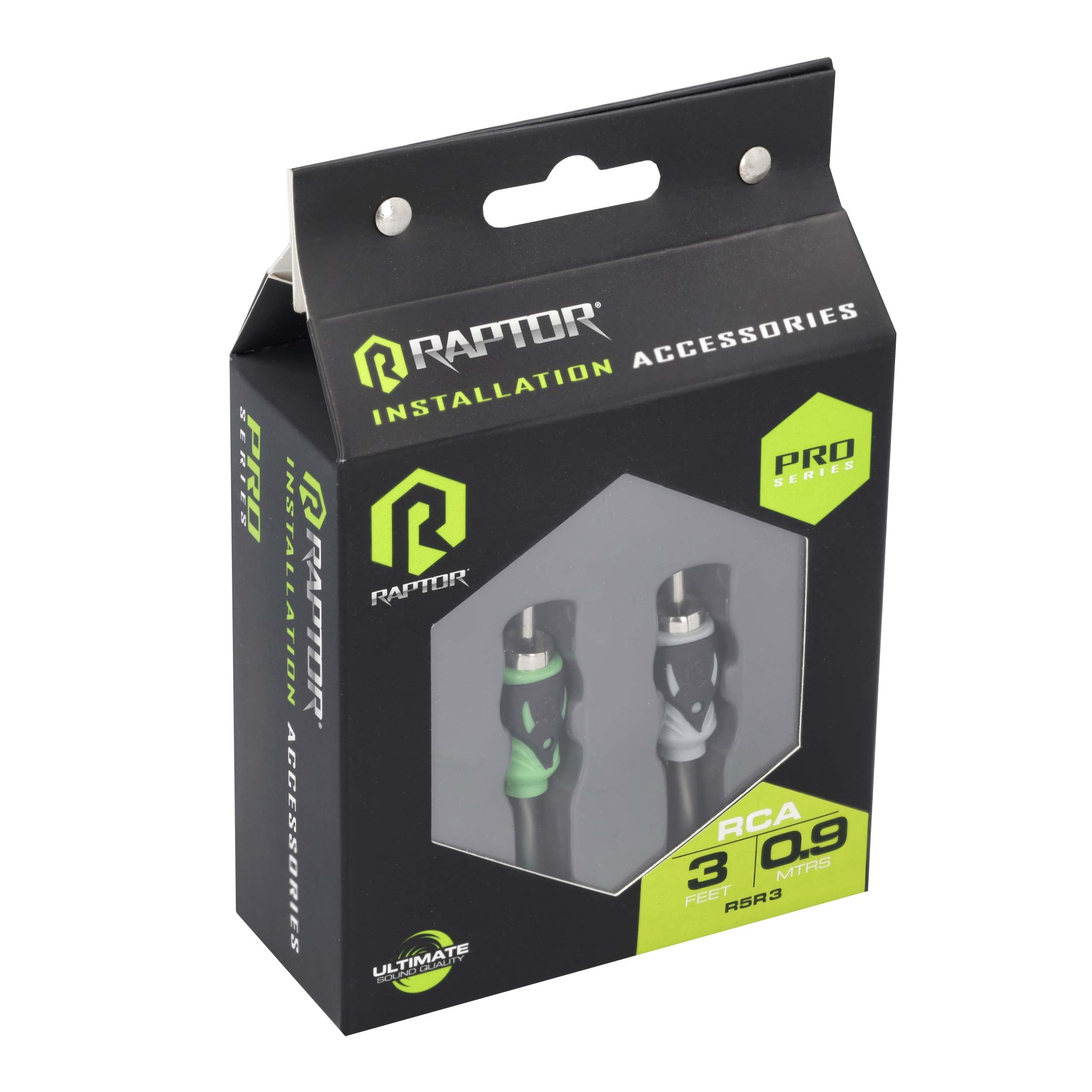 Raptor R5R3, RCA 2ch 3'