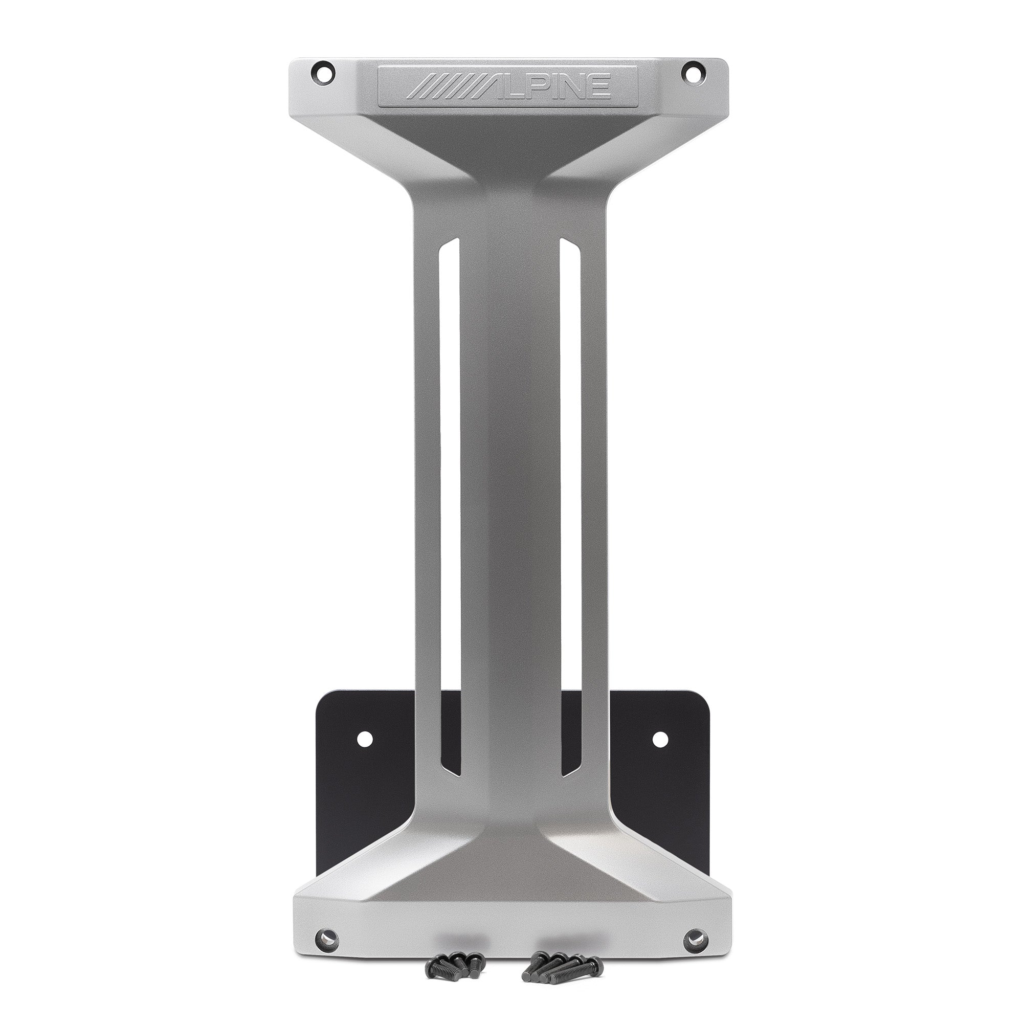 2x Alpine S2-SB10, 10” PrismaLink™ S-Series Subwoofer Wedge Enclosure - Pair + KTX-LK10 Linking Kit