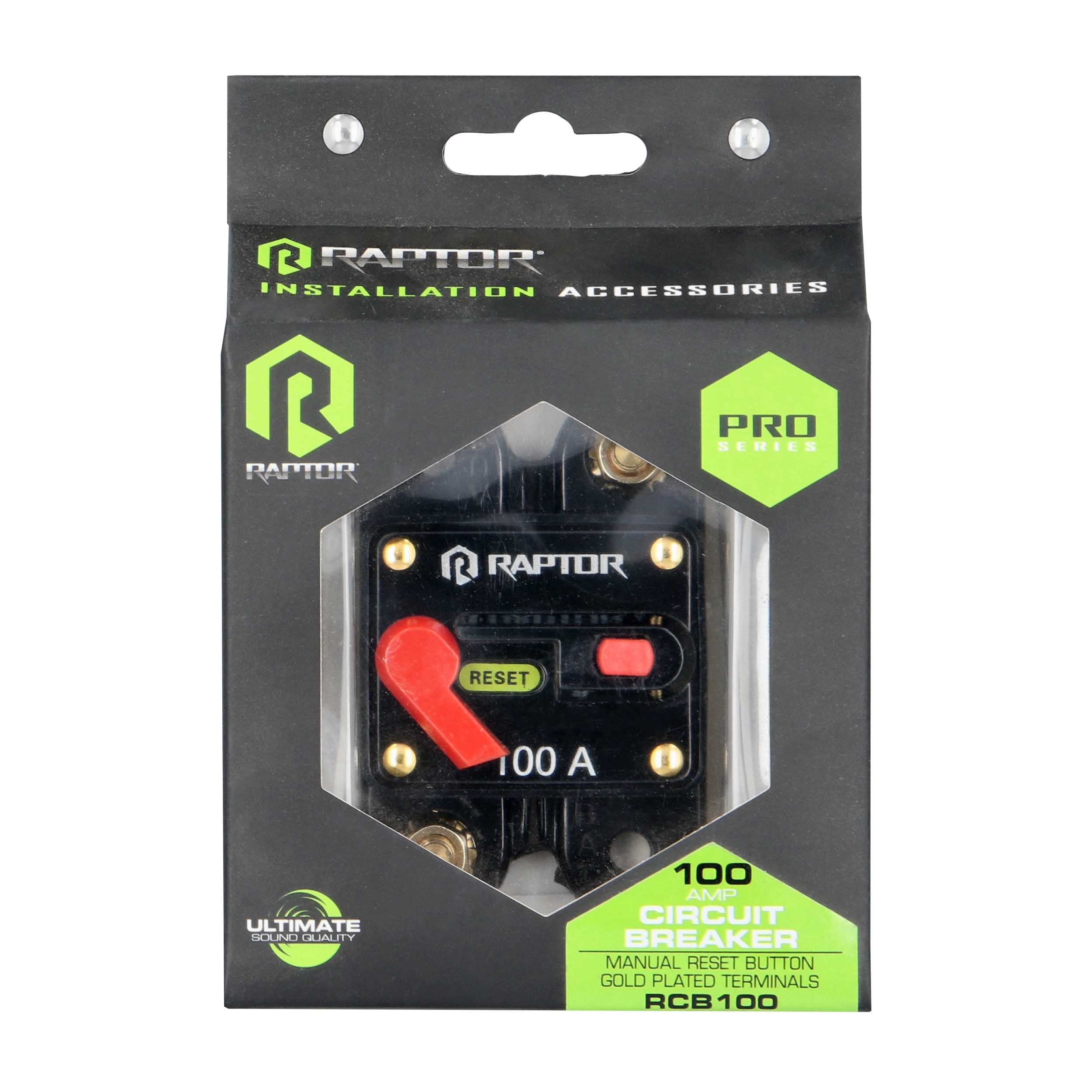 Raptor RCB100, Circuit Breaker 100 Amp