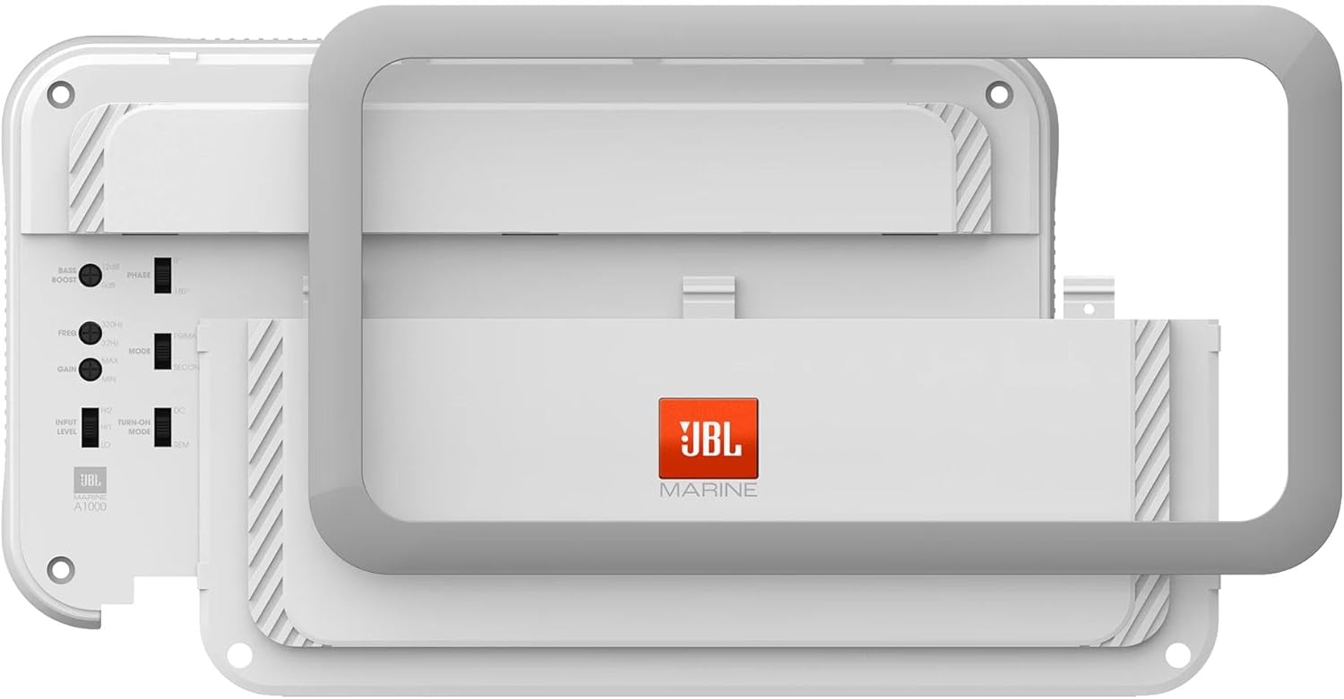 JBL MA1000, Monoblock Marine Subwoofer Amplifier - 1000 Watts RMS
