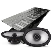 Alpine S2-S69, S Series 6x9" 2-Way Hi-Res Speakers + Sound Damping Kit Bundle
