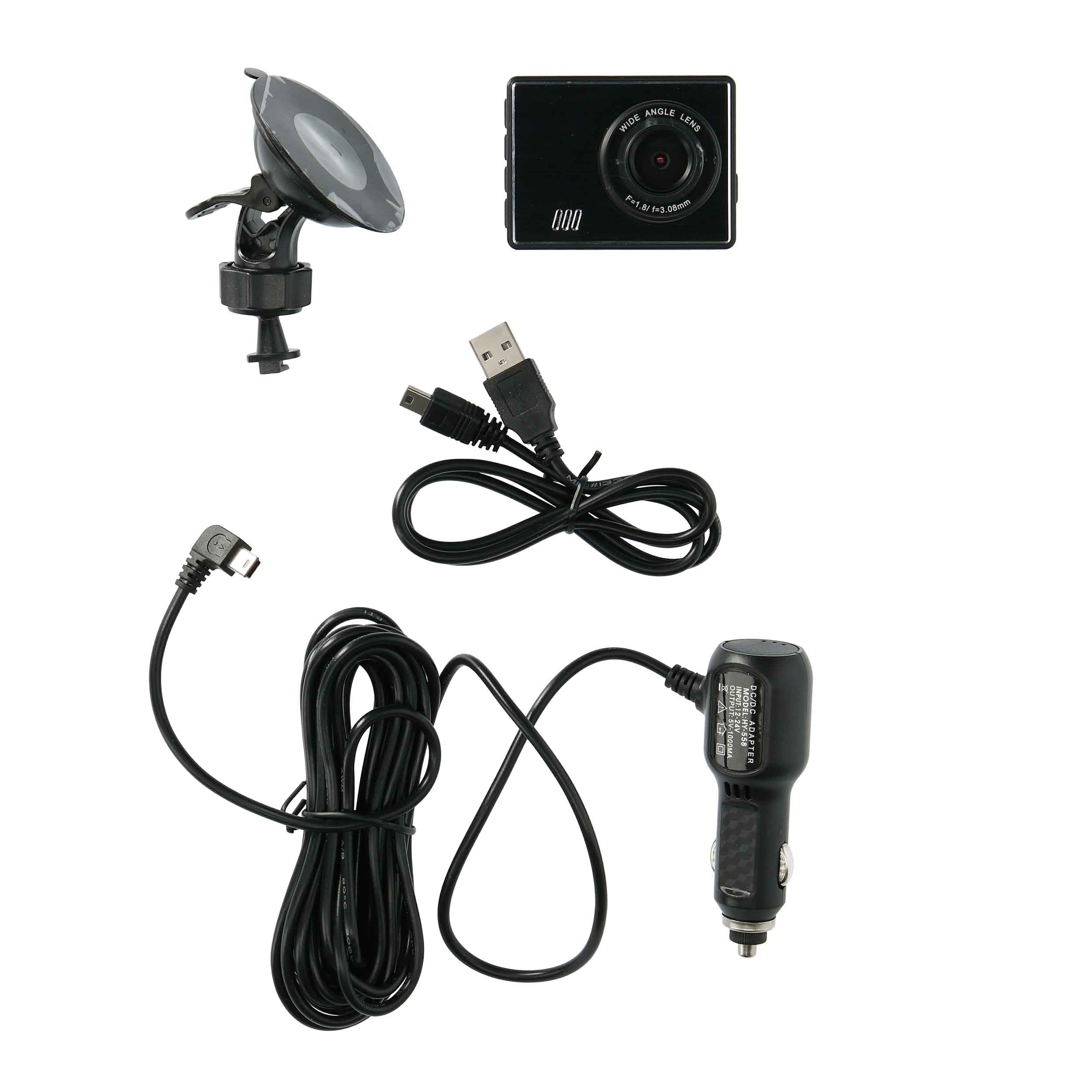 iBeam TE-DVR1080, Window Mount Dash Camera