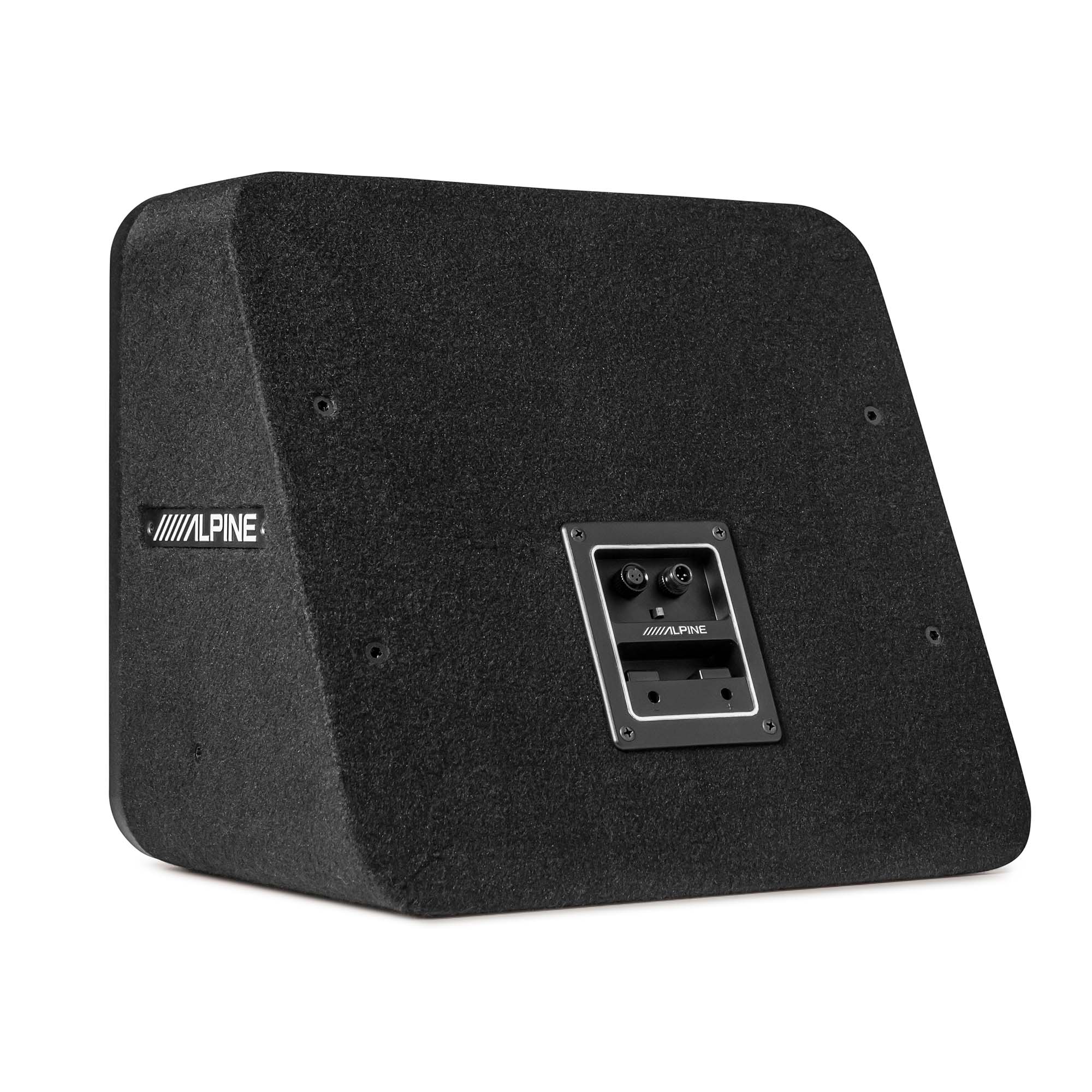 Alpine S2-SB10, 10” PrismaLink™ S-Series Subwoofer Enclosure + S-A60M 600W Monoblock Amplifier Bundle