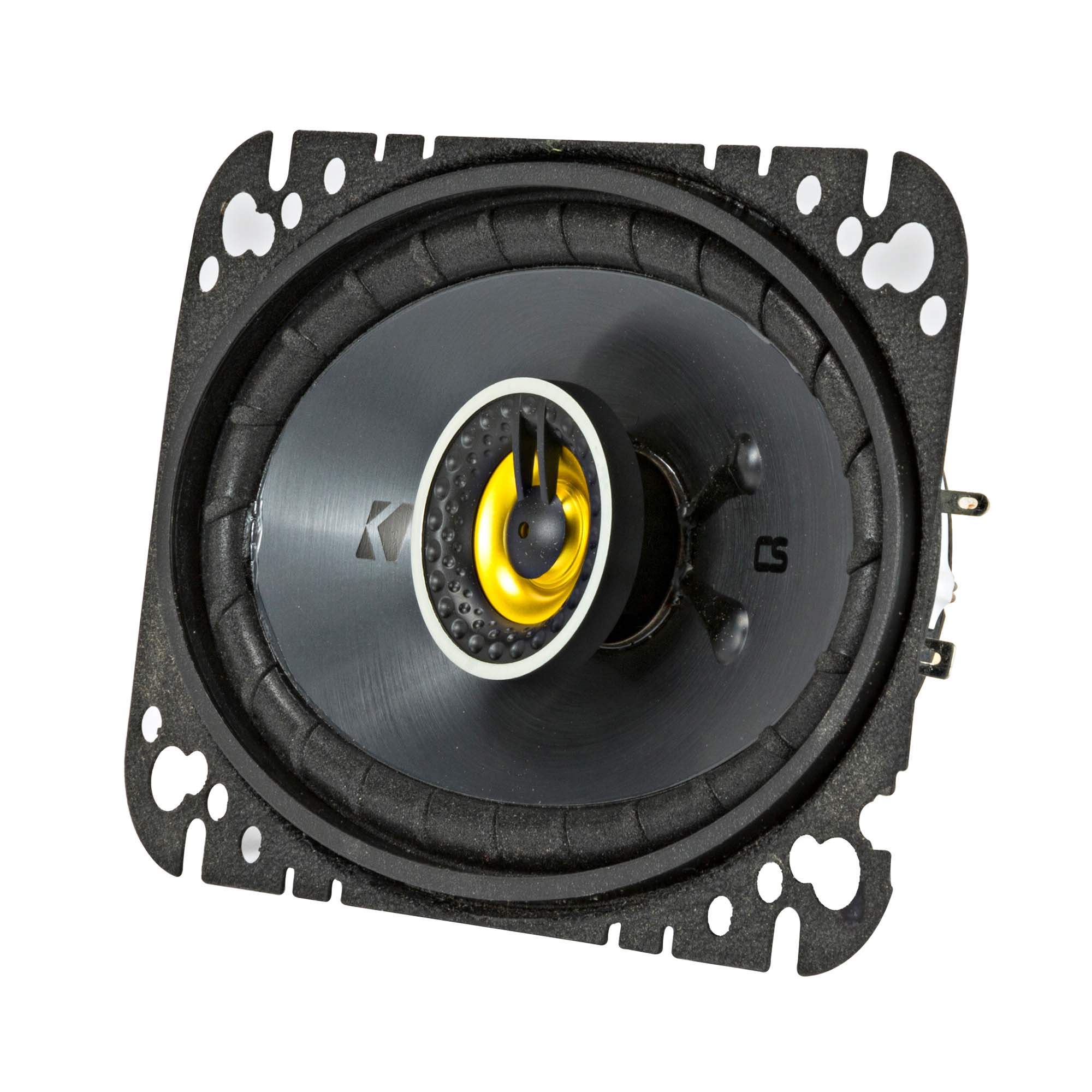 Kicker CSC464, CS Series 4x6" 2 Way Coaxial Car Speakers + Damping Kit Bundle