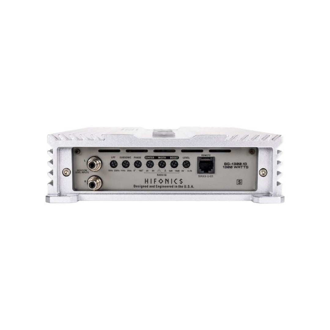 Hifonics BG-1300.1D, Brutus Gamma Monoblock Subwoofer Amplifier, 1300W