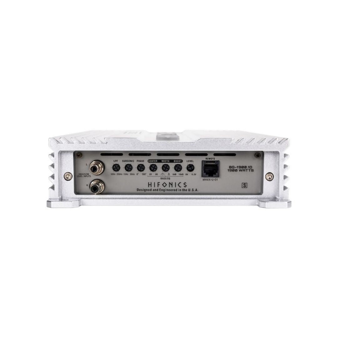 Hifonics BG-1900.1D, Brutus Gamma Monoblock Subwoofer Amplifier, 1900W