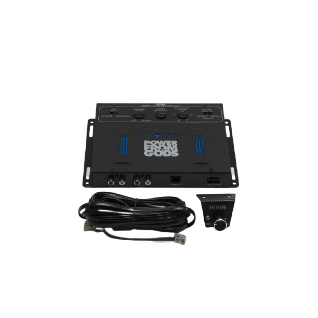 Hifonics HDBR,  Digital Bass Driver/Restoration Processor with Parametric Bass Control.