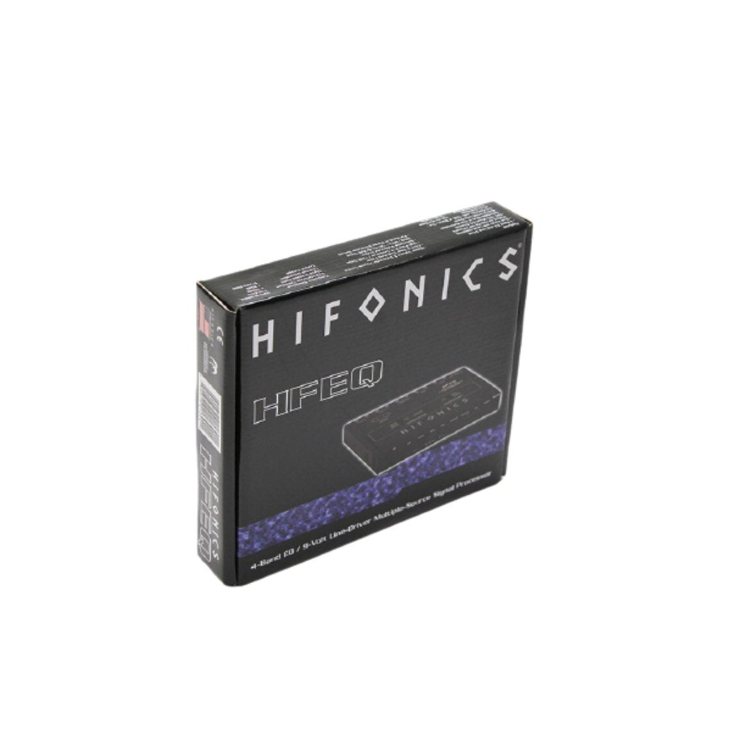 Hifonics HFEQ, 1/2 DIN 4 Band Equalizer