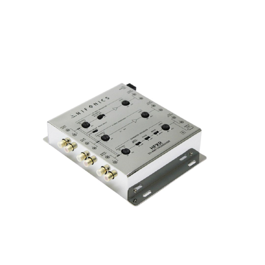 Hifonics HFXR,  2-Way / 3-Way Active Crossover w/ Remote Bass Control.