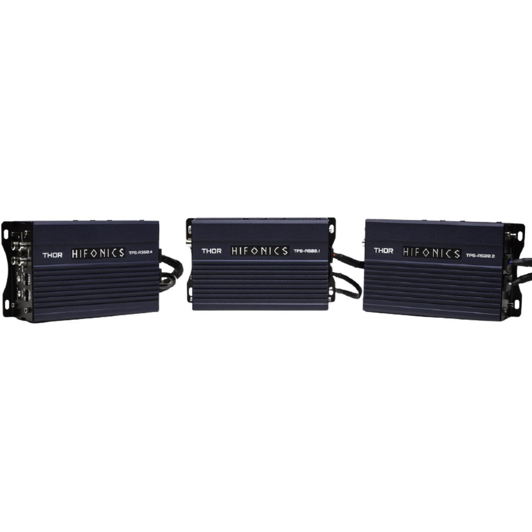 Hifonics TPS-A350.4, Powersports 4 Channel Full Range Amplifier, 320W