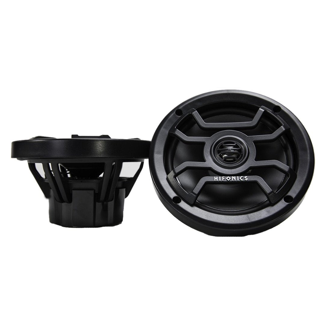 Hifonics TPS-CM65B, 6.5" Marine Speaker with Integarated Tweeter -  Black