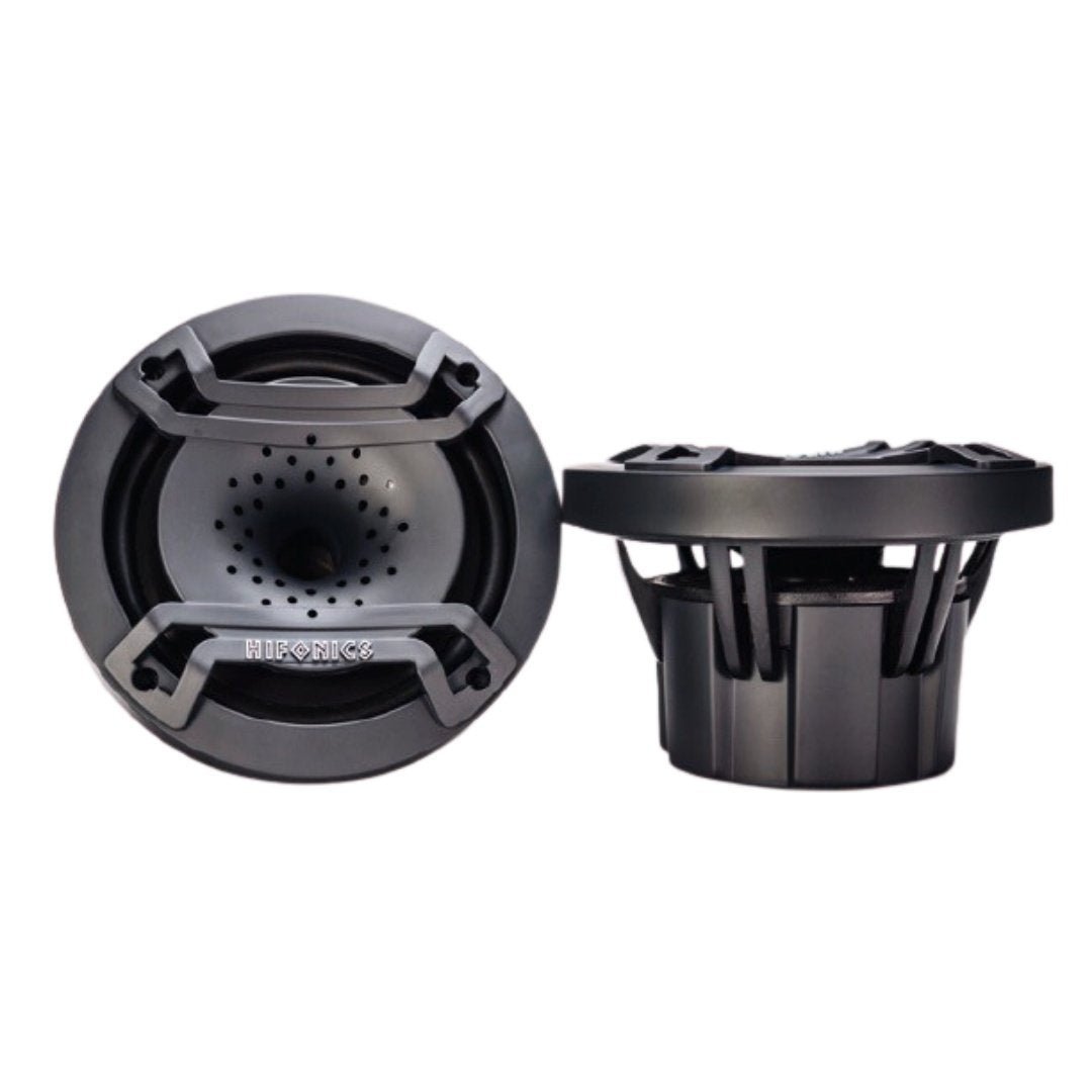 Hifonics TPS-CX65, 6.5" Marine Coincident Compression Horn Speaker 2 Color Illuminated Pair