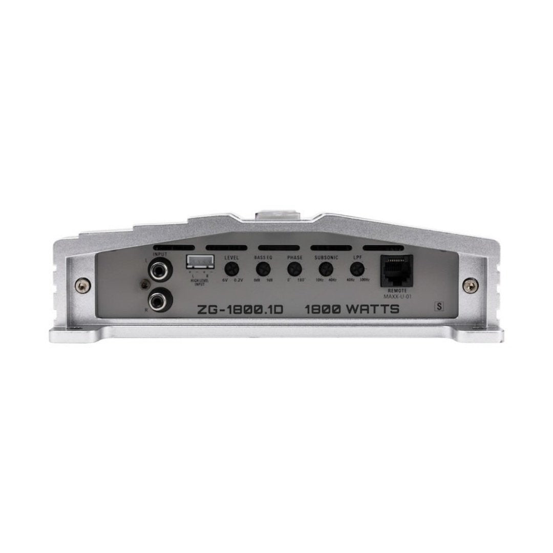 Hifonics ZG-1800.1D, Zuez Gamma Class D Monoblock Subwoofer Amplifier, 1800W