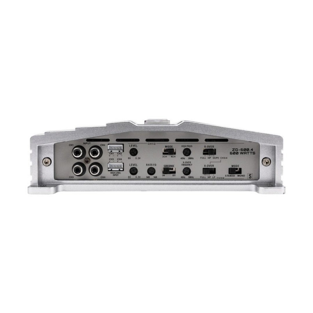 Hifonics ZG-600.4, Zuez Gamma 4 Channel Amplifier, 600W