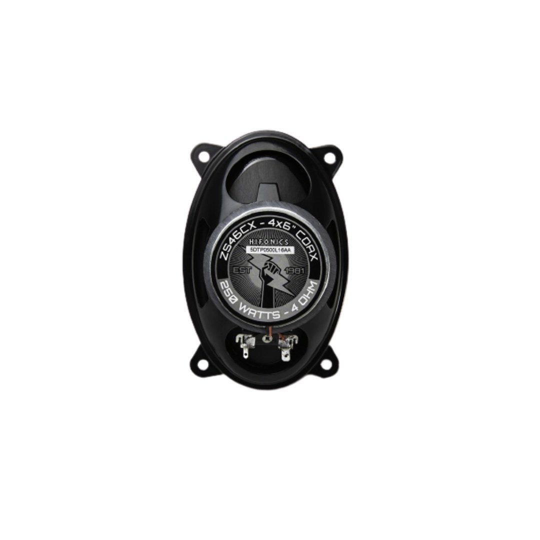 Hifonics ZS46CX, Zeus 4x6" Coaxial Speakers, 250 Watts