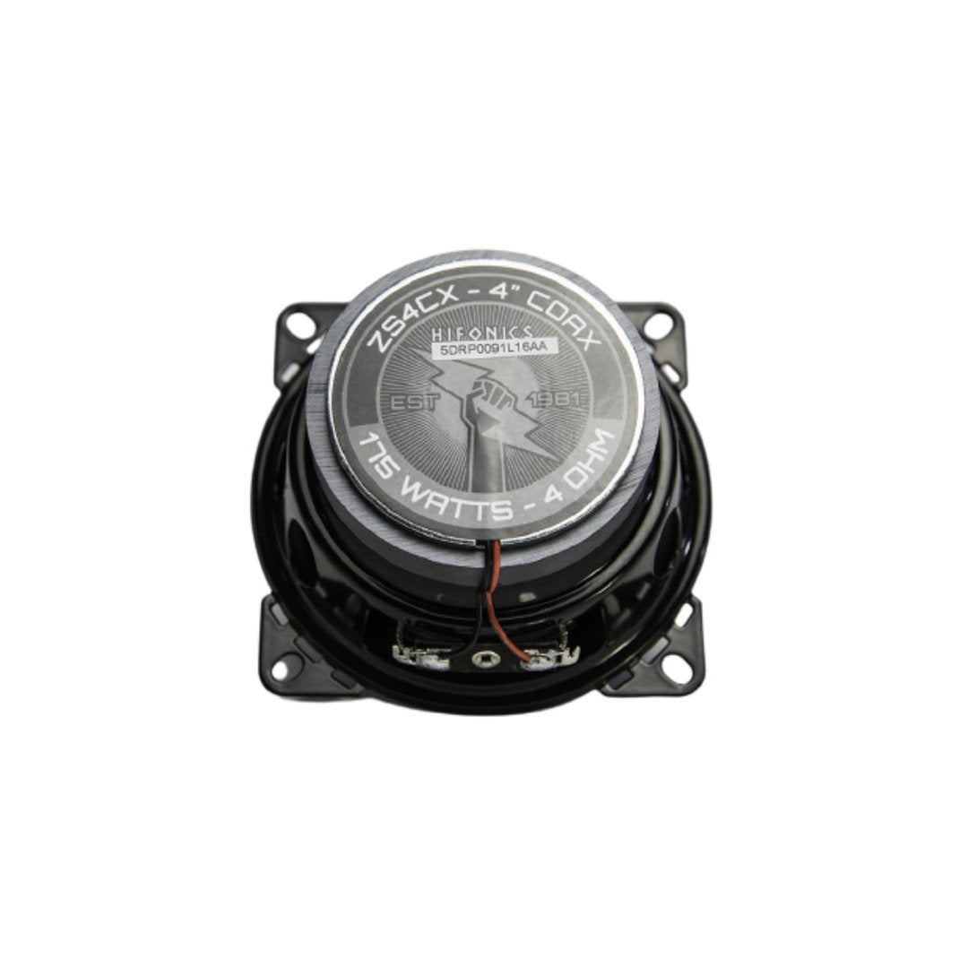 Hifonics ZS4CX, Zeus 4" Coaxial Speakers,  175 Watts