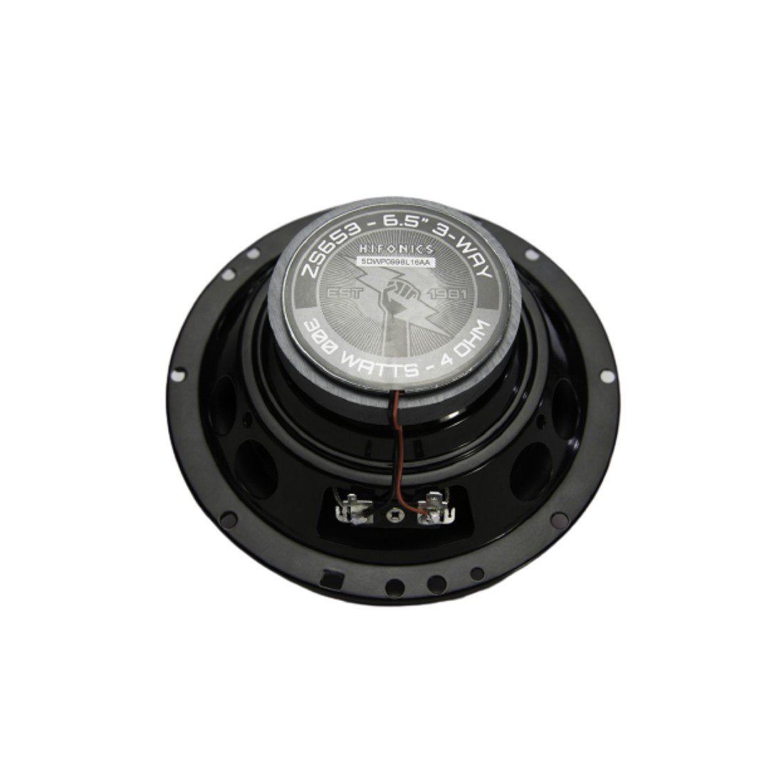 Hifonics ZS653, Zeus 6.5" 3-Way Full Range Speakers, 300 Watts