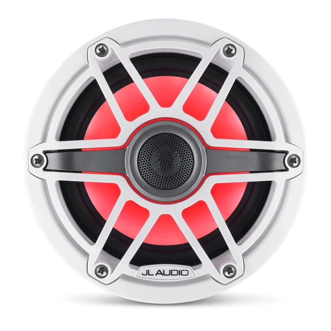 JL Audio M6-650X-S-GwGw-i, M6 Series 6.5" 2-Way Coaxial Marine Speaker, Pair