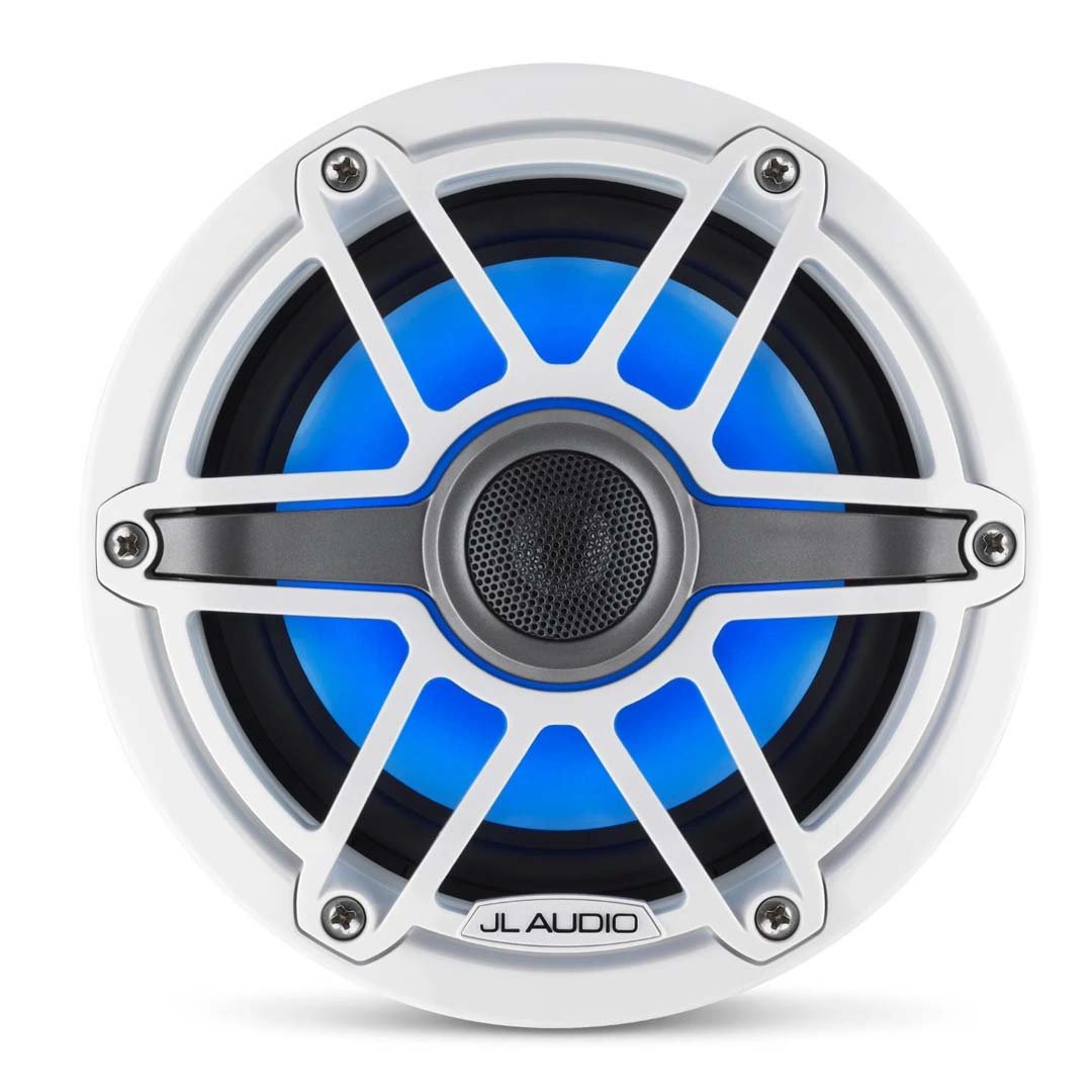 JL Audio M6-650X-S-GwGw-i, M6 Series 6.5" 2-Way Coaxial Marine Speaker, Pair
