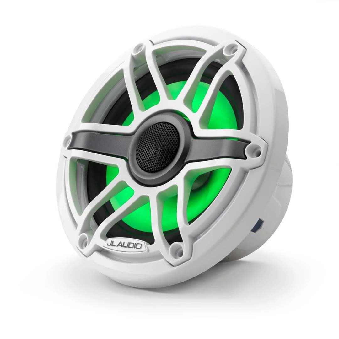 JL Audio M6-650X-S-GwGw-i, M6 Series 6.5" 2-Way Coaxial Marine Speaker, Pair