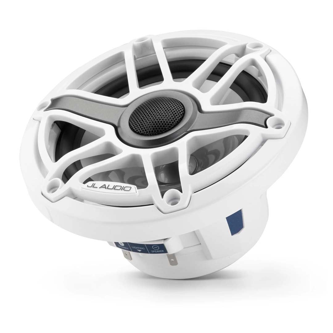 JL Audio M6-650X-S-GwGw-i, M6 Series 6.5" 2-Way Coaxial Marine Speaker, Pair