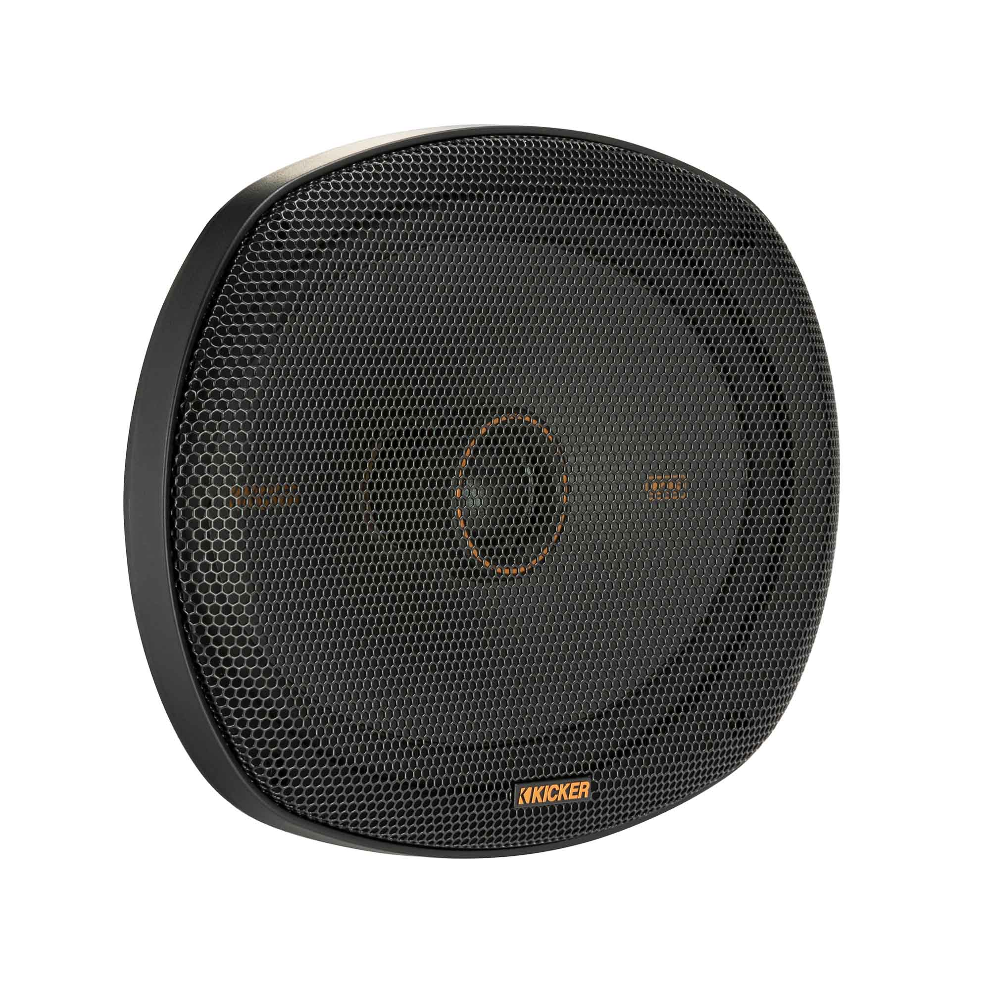 Kicker KSC690, KS Series 6x9" 2-Way 4 Ohm Coaxial Speakers + Damping Kit Bundle