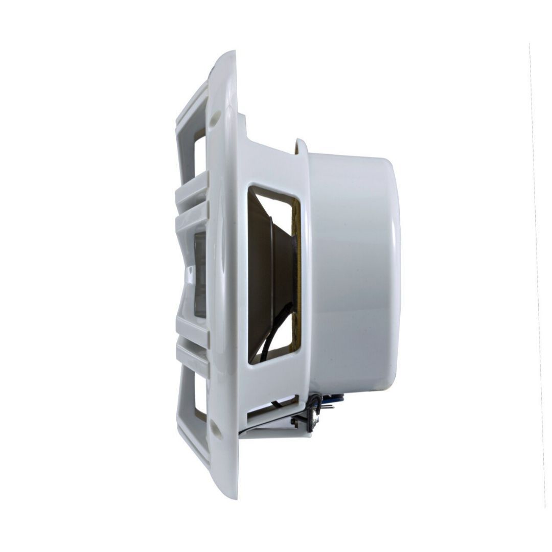 Kicker KM604WL, KM 6.5" Marine Coaxial Speakers w/ Blue LED (OB)