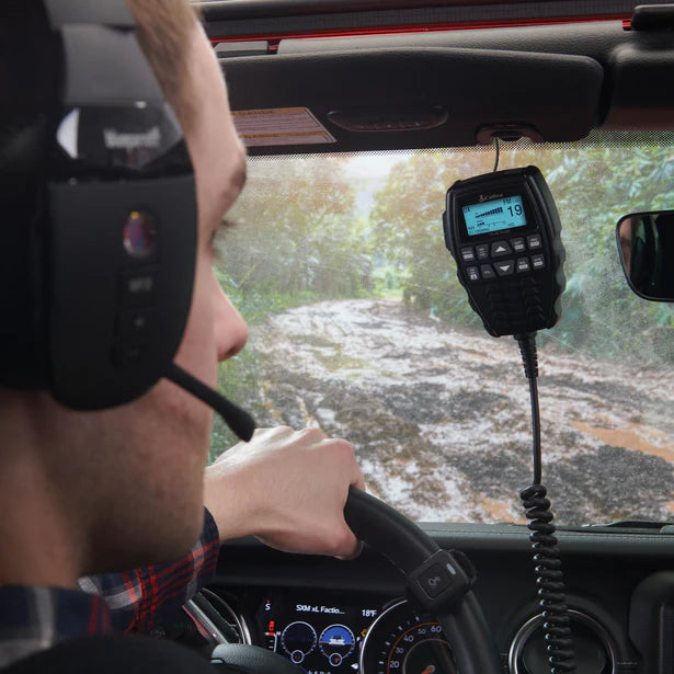 Cobra CCBR75AR01, 75 All Road Wireless 40-Channel CB Radio with Digital Noise Cancellation - Black