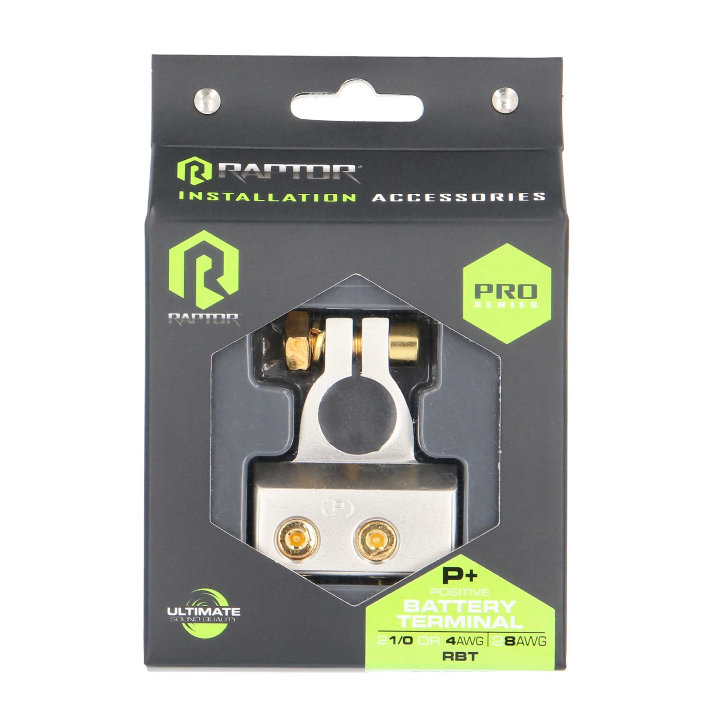 Raptor RBT, Batt Term (2)1/0ga/4ga/