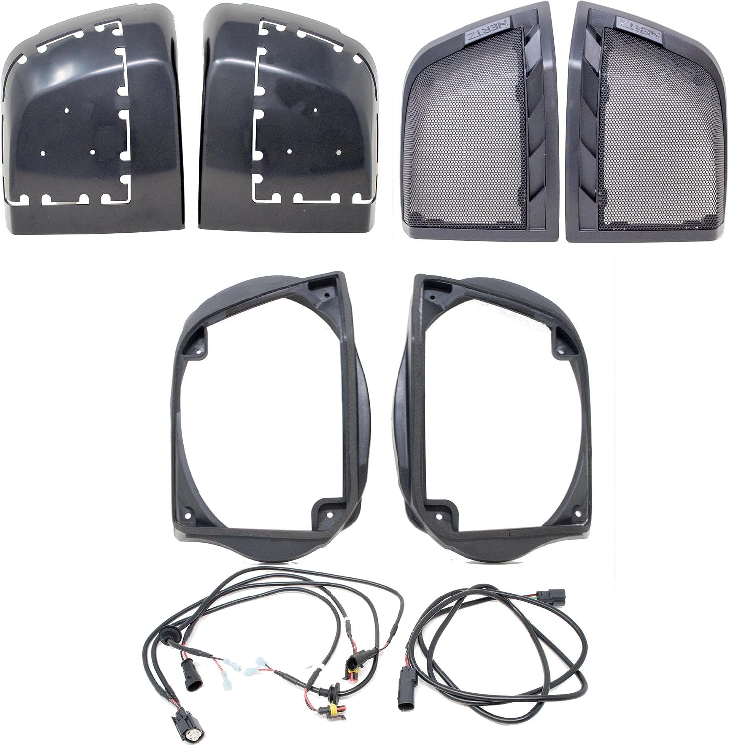 Hertz HSP3, Plug and Play 4 Speaker Kit with Saddlebag 6x9 Kit