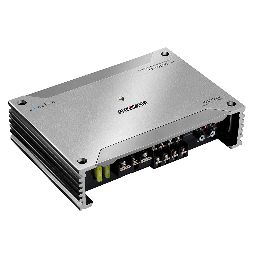 Kenwood XM302-4, eXcelon 4 Channel Marine / Motorsports Amplifier, 600W