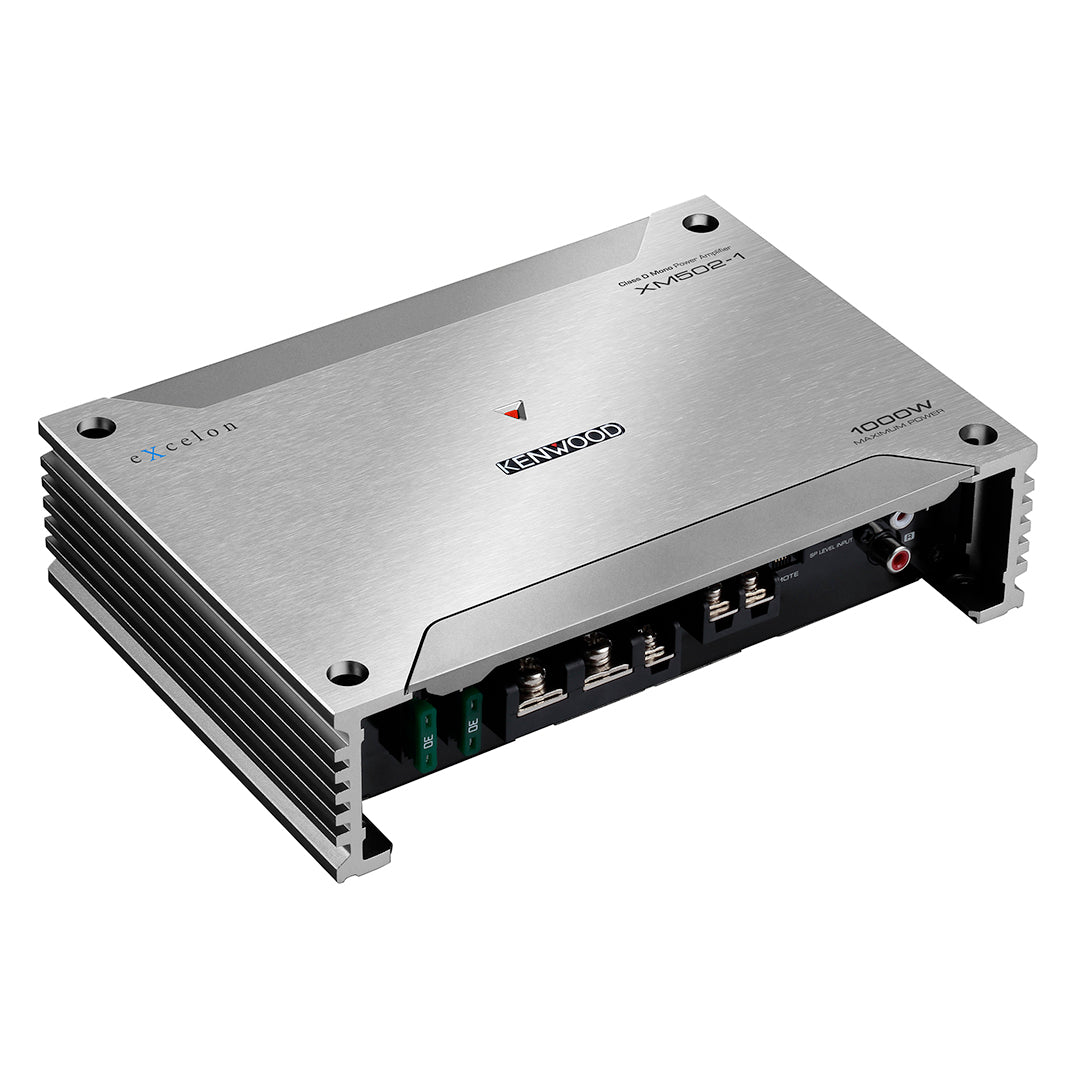 Kenwood XM502-1, eXcelon Mono Marine / Motorsports Subwoofer Amplifier, 1000W