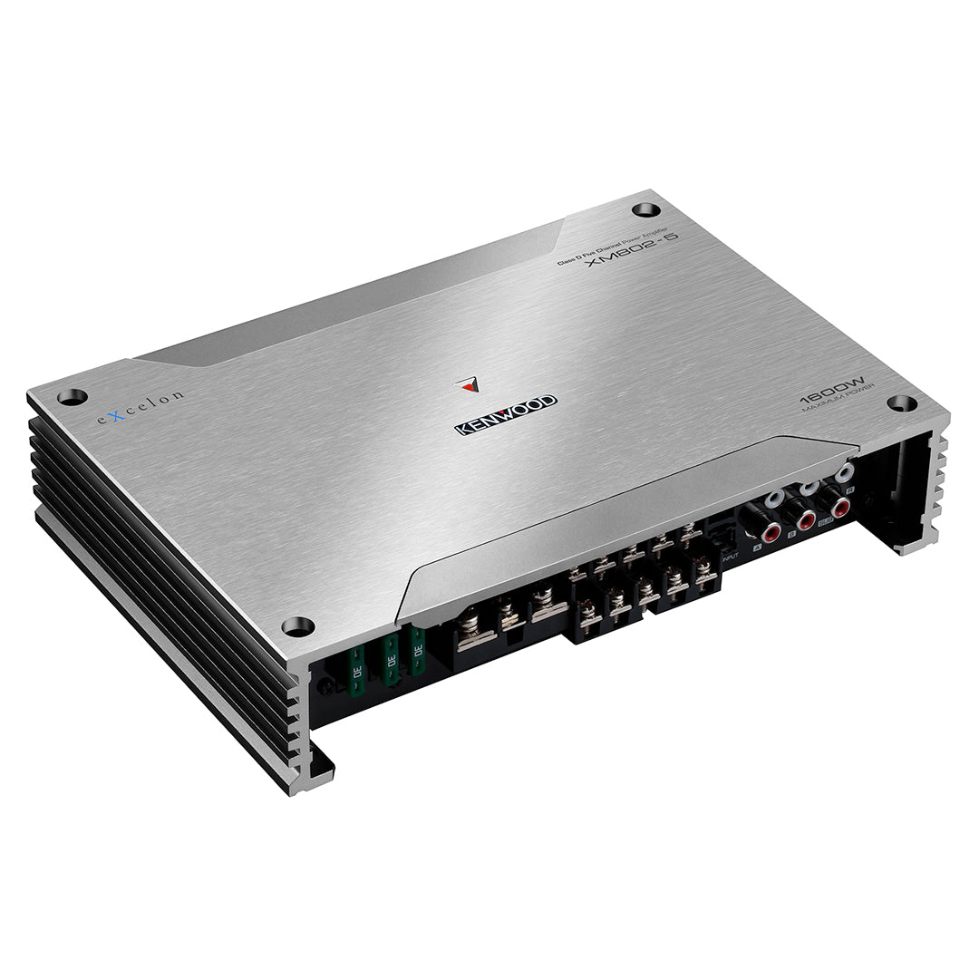 Kenwood XM802-5, eXcelon 5 Channel Marine / Motorsports Amplifier, 1600W