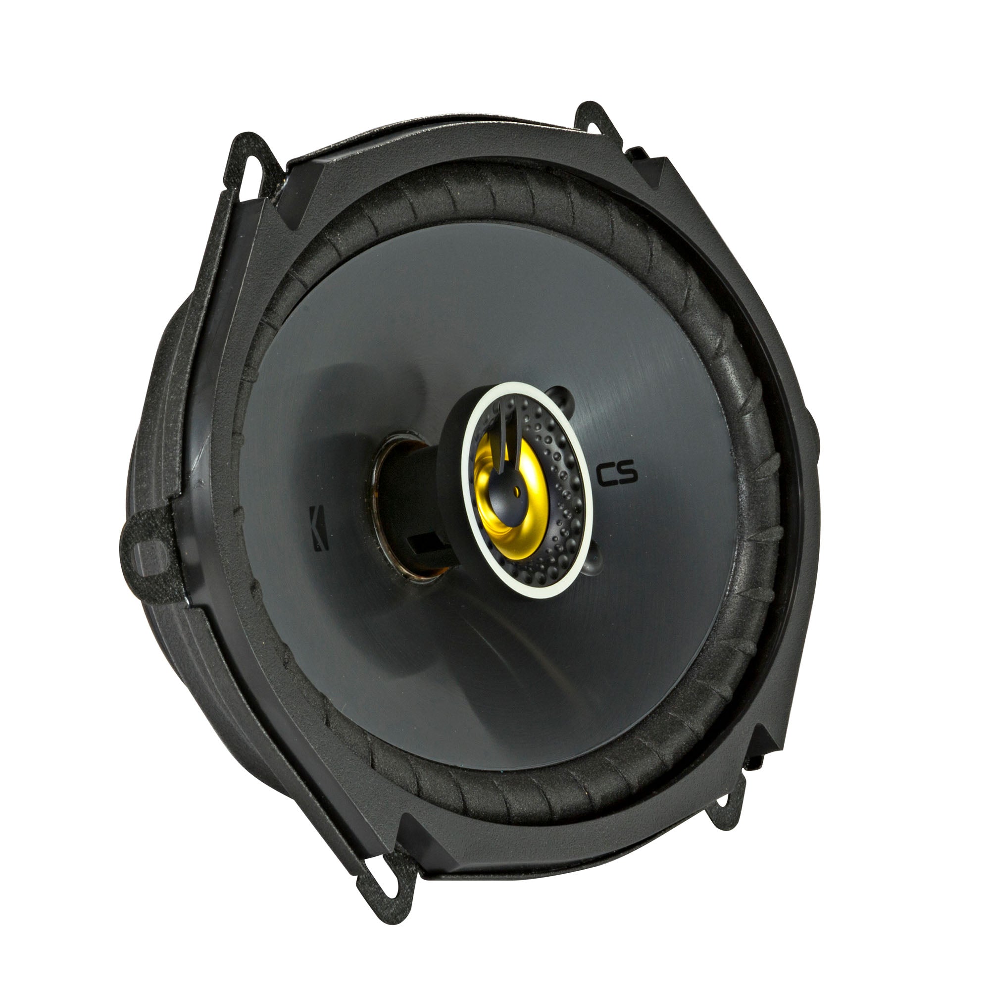 Kicker CSC684, CS Series 6x8" 2 Way Coaxial Car Speakers + Damping Kit Bundle