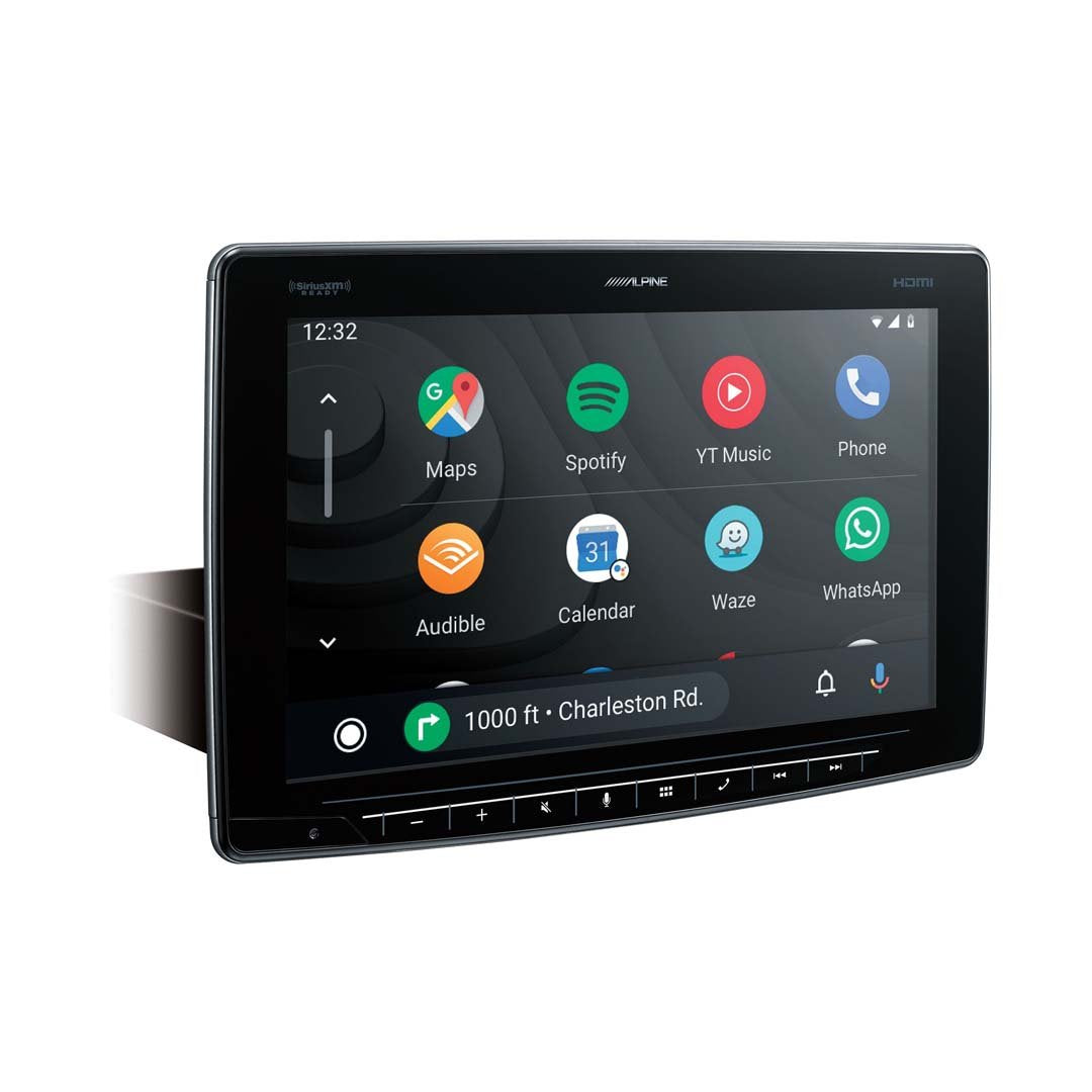 Alpine iLX-F411, Halo 11" Digital Media Receiver w/ CarPlay & Android Auto (OB)