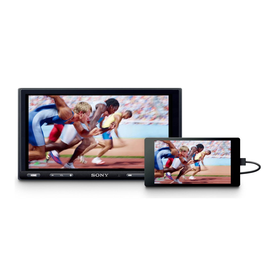 Sony XAV-AX5500, 6.95" Digital Media Receiver w/ CarPlay / Android Auto (OB)