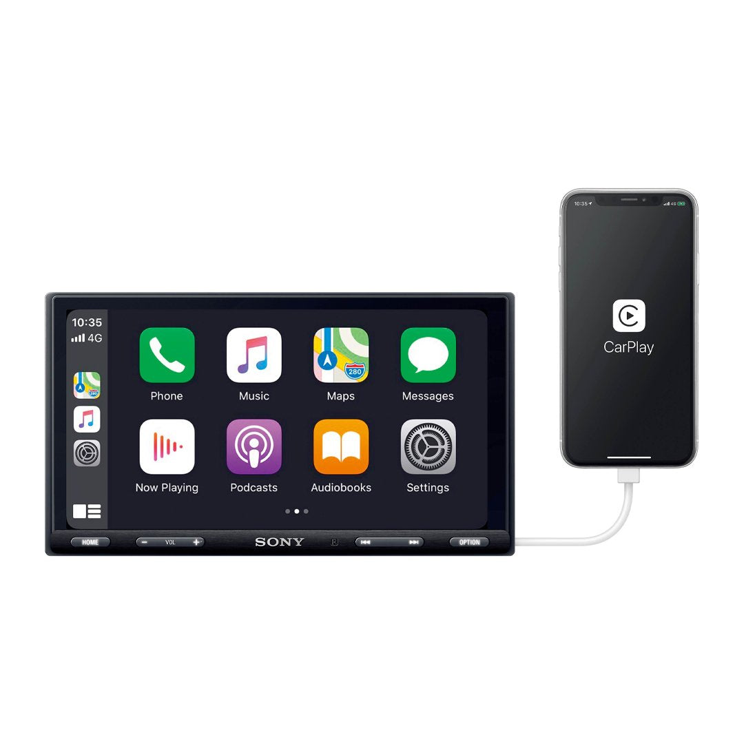 Sony XAV-AX5500, 6.95" Digital Media Receiver w/ CarPlay / Android Auto (OB)