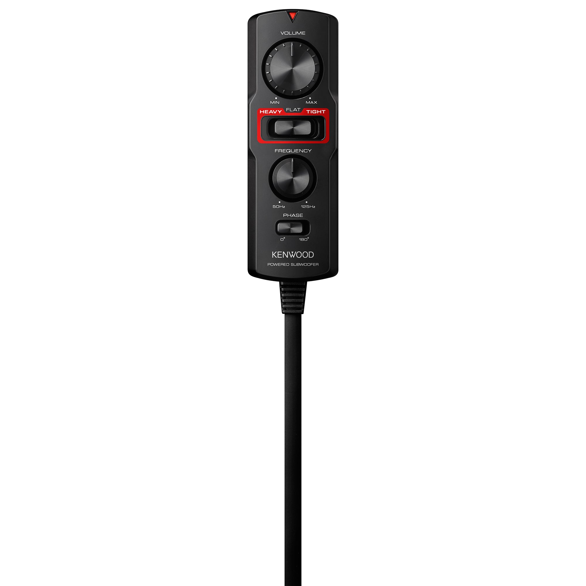 Kenwood KSC-PSW7EQ, Active Compact Subwoofer w/ Remote EQ Adjustment - 150W