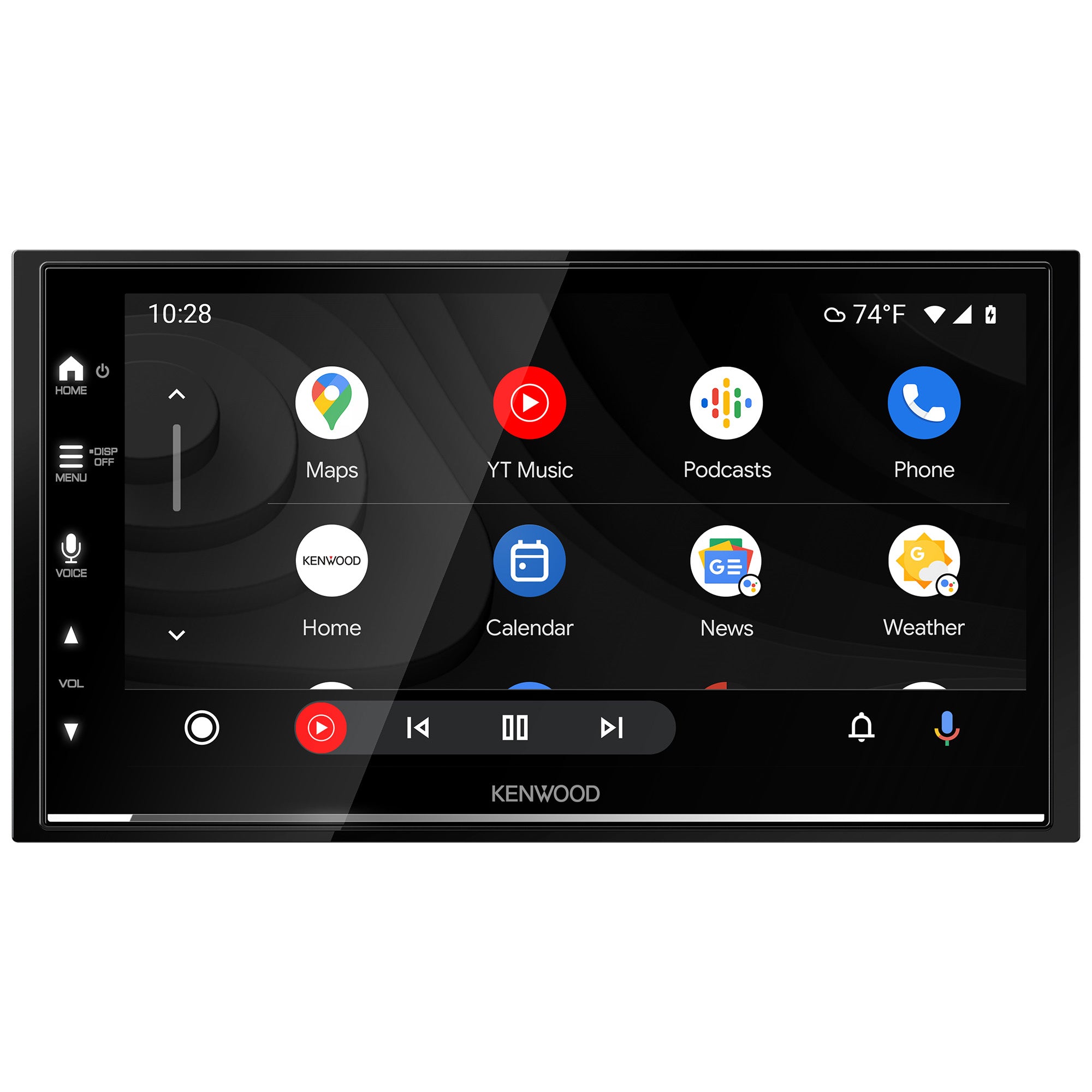 Kenwood DMX8709S, 6.8" Digital Multimedia Receiver w/ Apple CarPlay and Android Auto